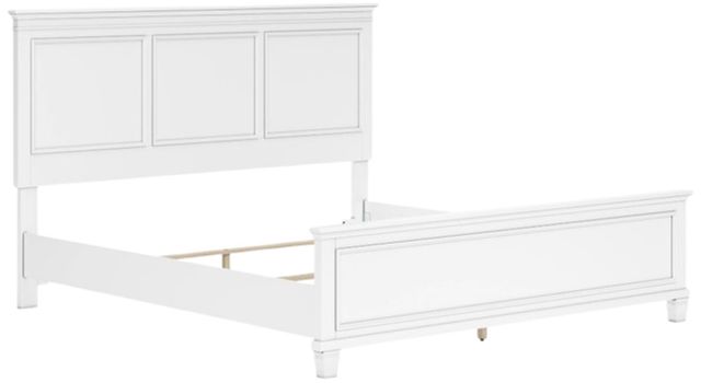 Signature Design by Ashley® Fortman White Queen Panel Bed-4