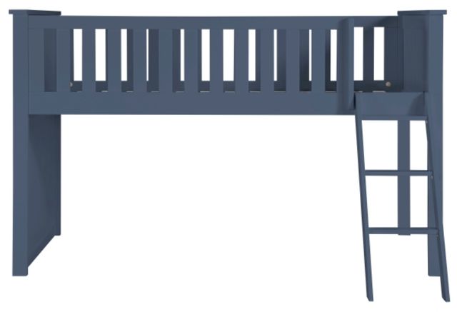 Homelegance® Nora Blue Twin Low Loft Bunk-3