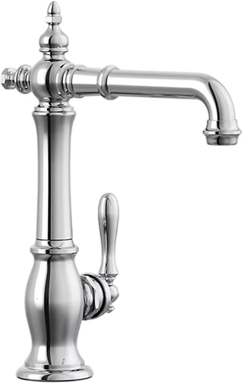 KOHLER® Artifacts® Polished Chrome Single-Handle Bar Sink Faucet-0