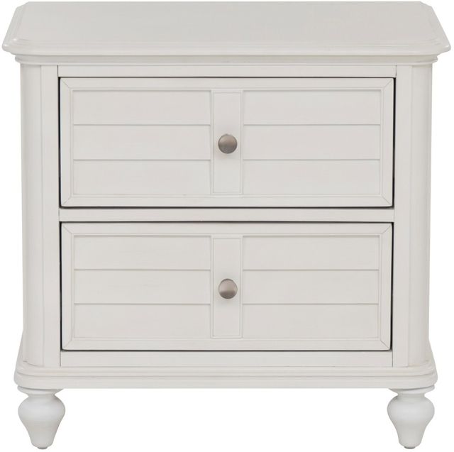 Powell® Naples Antique White Nightstand-3