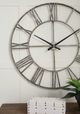 Signature Design by Ashley® Paquita Antique Silver Wall Clock-3