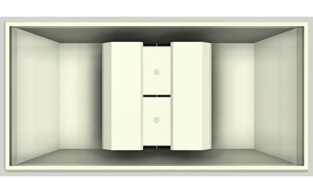 Vent-A-Hood® 60" Biscuit Island Range Hood-2