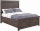 Jofran Inc. Madison County 4-Piece Barnwood King Panel Bedroom Set-2