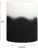 TOV Furniture Matra White Side Table with Black Base-2