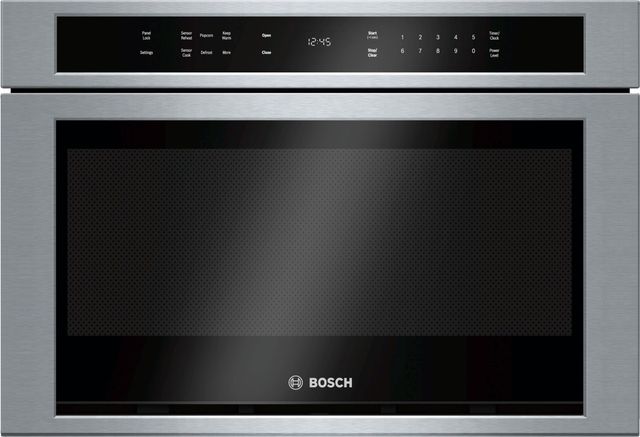 Clearance Bosch® 800 Series 1.2 Cu. Ft. Stainless Steel Drawer Microwave-0