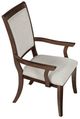 Homelegance® Claymont Beige/Cherry Dining Arm Chair-5