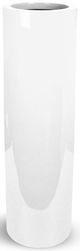 Le Present Lux Cylindra White 51" Planter-0