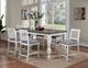 Furniture of America® Calabria 2-Piece Antique White/Gray Side Chair Set-1