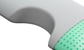 Blu Sleep Bio Aloe Surround Queen Pillow-1