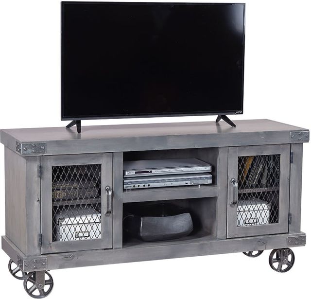 Aspenhome® Industrial Smokey Grey 55" Console-0