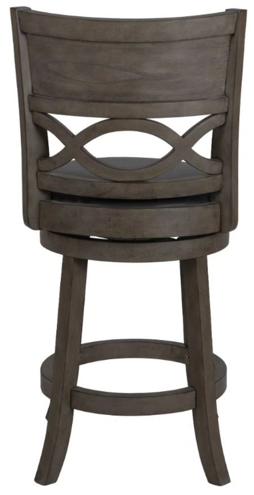 New Classic® Home Furnishings Manchester Black/Gray Counter Stool-3