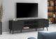 Monarch Specialties Inc. Black 72" TV Stand with 2 Doors-1