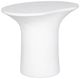 Moe's Home Collection Yumi White Fiberglass Outdoor Accent Table-0