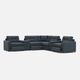 Drew & Jonathan Home ModularOne New Horizon 7-Piece Indigo Modular Sectional-1