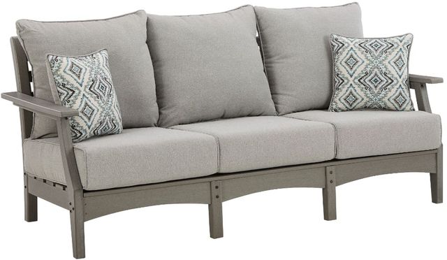 Signature Design by Ashley® Visola 6-Piece Gray Outdoor Seating Set-1