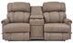 La-Z-Boy® Pinnacle Stone Leather Manual Wall Reclining Loveseat with Console-1