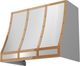 Zephyr Designer Collection 36" Polished Copper Finish Forte Hood Banding Kit-2