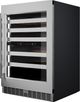 Element® Cellara 24" 4.9 cu. ft. Stainless Steel Dual Zone Wine Cooler-2