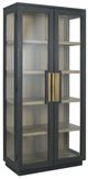 Classic Home Larson Carbon Black 82" Tall Cabinet-0