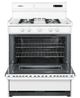 Summit® 30" White Freestanding Gas Range-1