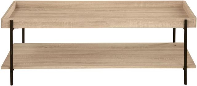 Coaster® Fallon Light Brown Coffee Table-1