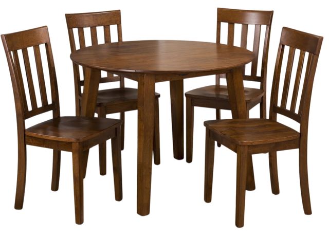Jofran Inc.Simplicity 5-Piece Caramel Dining Set-0
