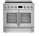 FORNO® Torino Series Alta Qualita 36" Stainless Steel Pro Style Induction Range with Air Fryer-0