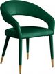 Meridian Furniture Destiny Green Velvet Dining Chair-0