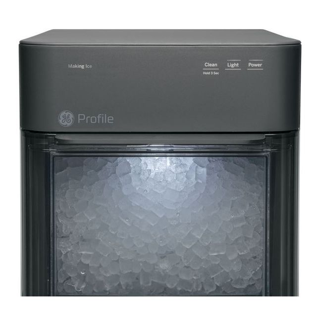 GE Profile™ Opal™ 11" 38 lb. Black Stainless 2.0 Nugget Ice Maker-3