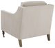Fairfield® Customizable Dolce Lounge Chair with Casters on Front Legs-3