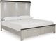 Signature Design by Ashley® Darborn Gray/Brown Queen Panel Bed-0