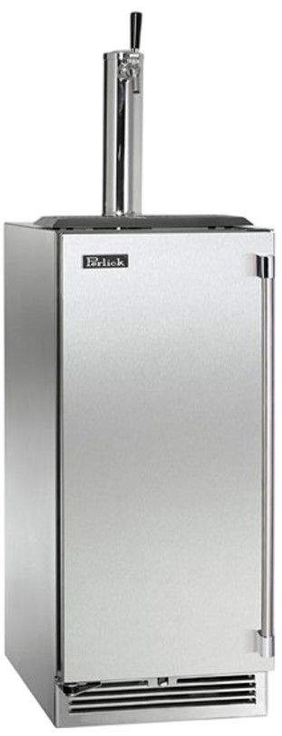 Perlick® Signature Series 15" Stainless Steel Kegerator-0