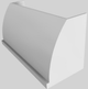Vent-A-Hood® 60" White Wall Mounted Range Hood-5