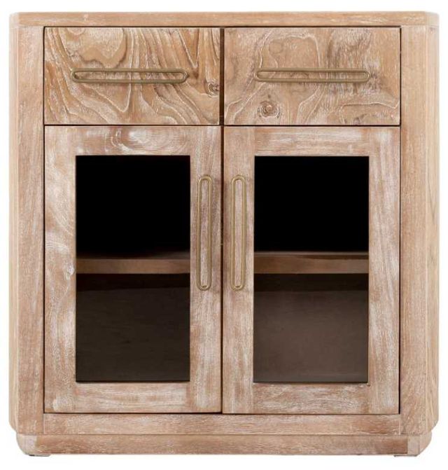 International Furniture Direct Balam Stained White Server-3