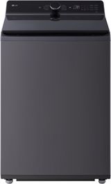 LG 6.1 Cu. Ft. Essence Black Agitator Top Load Washer with EasyUnload™