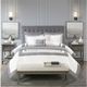 Olliix by Madison Park 8 Piece Grey Full/Queen Heritage Comforter and Coverlet Set Collection-4