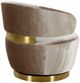 TOV Furniture Austin Champagne Swivel Accent Chair-4