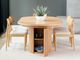 Transformer Round Chair - Scandinavian Oak-1