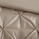 Olliix by Madison Park Laurel 7 Piece Taupe California King Tufted Comforter Set-5