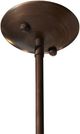 Furniture Classics Bali Natural/Rust Small Chandelier-2