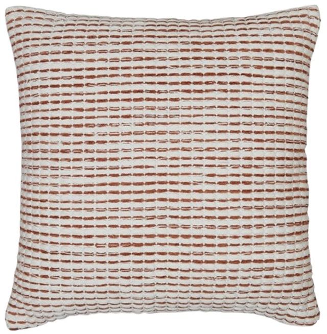 Signature Design by Ashley® Nashlin 4-Piece Rust/White Throw Pillow Set-0