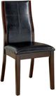 Furniture of America® Townsend 2-Piece Brown Cherry/Espresso Dining Side Chair Set-0