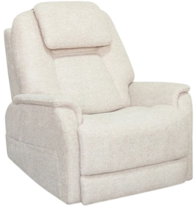 Flexsteel® Zecliner Model 3+ Petite Light Ceramic Power Lift Recliner with Power Headrest, Lumbar, Heat and Massage-0