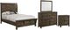 New Classic® Home Furnishings Blue Ridge 4-Piece Rustic Gray Queen Panel Bedroom Set-0