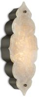 Currey & Company Andalusia Hiroshi Gray/Natural Wall Sconce-0
