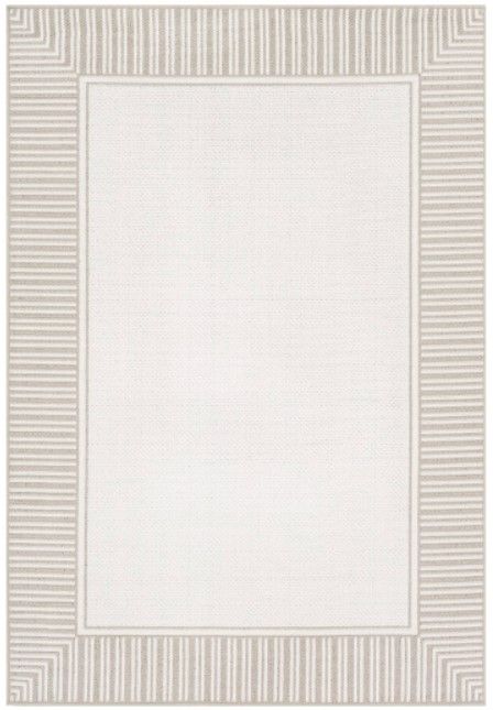 Surya Alfresco Taupe/White 5'x8' Area Rug-0