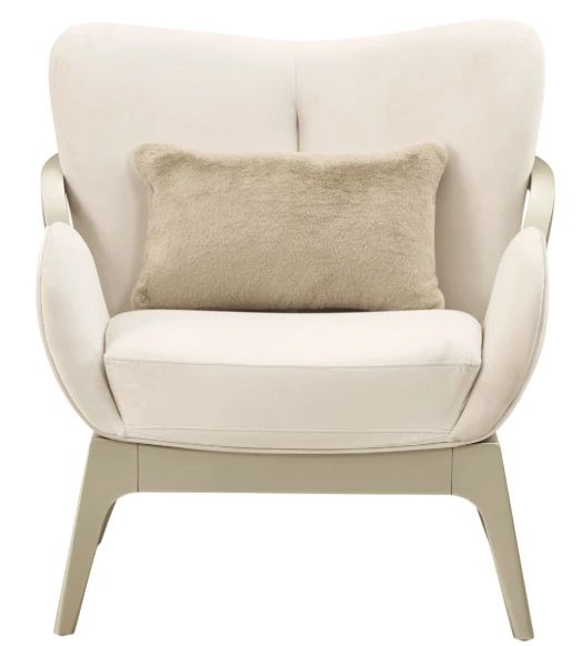 Michael Amini® Camellia Field Caramel Accent Chair-2