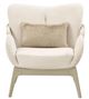 Michael Amini® Camellia Field Caramel Accent Chair-2
