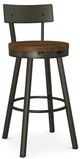 Amisco Customizable Lauren Swivel Bar Stool-0