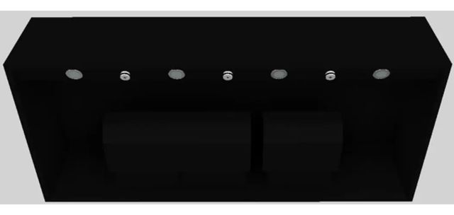 Vent-A-Hood® 54" Black Wall Mounted Range Hood-3